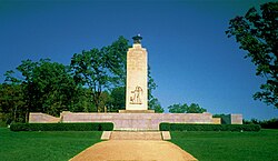 The Eternal Light Peace Memorial at Gettysburg Battlefield