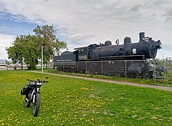 Northern Pacific Railway1382 Locomotive Helena Montana