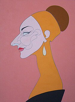 Portrait of Callas (2004), by Oleg Karuvits