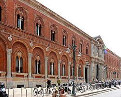 Built in 1456 by Francesco I Sforza, Duke of Milan, the Ca' Granda designed by the Renaissance period architect Filarete is the headquarters of the University of Milan, often ranked as the best in Italy in Medicine.[239][240]