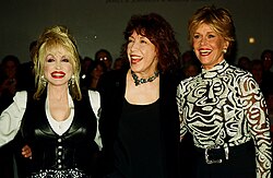 Dolly Parton, Tomlin, and Jane Fonda starred in 9 to 5 (1980)
