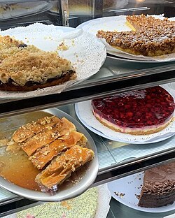 Typical local pastry with German influence