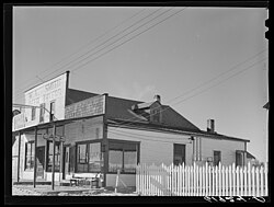 A tavern in Whiteclay, Nebraska, 1940