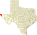 El Paso County map