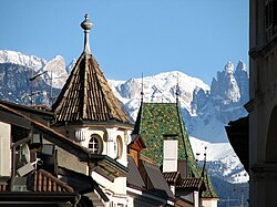 Bolzano and the Alps