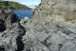 Sheeted dikes of the Lizard complex, Cornwall, England