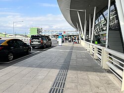 Departures area at International Terminal
