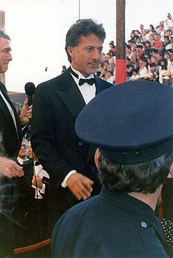 Hoffman at the 61st Academy Awards, 1989