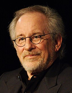 Steven Spielberg, pictured here at the Cinémathèque Française in 2012, helped finance the production of several of Kurosawa's final films.