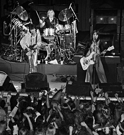 Bay City Rollers performing in Helsinki, Finland, in 1978