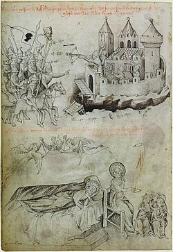 The European collective memory of the Yellow Peril includes the Mongols' display of the severed head of Duke Henry II of Silesia, in Legnica.