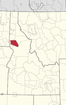 Location of Nez Perce Reservation