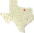 Denton County map