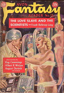 Long's 1935 Weird Tales story "The Body-Masters" was reprinted in 1950 as "The Love-Slave and the Scientists".
