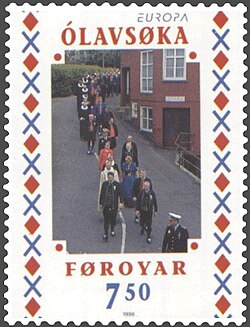 Ólavsøka – Clergymen and politicians on parade on 29 July