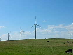 Smoky Hill Wind Farm near Ellsworth