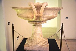 Labrum from Villa del Pastore