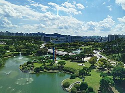 KAIST main campus in Daejeon