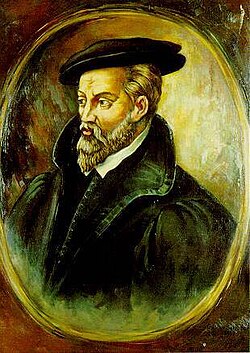 Georgius Agricola, author of De re metallica, was the first to drop the Arabic definite article al-, exclusively writing chymia and chymista, giving chemistry its modern name.[63][64][65]