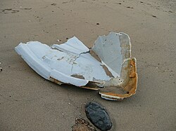 Wreckage of a Comorian kwassa kwassa