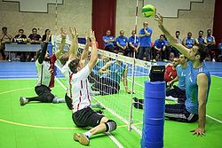 Sitting volleyball