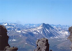 The northern Urals at high latitude and elevation have an alpine climate and barren ground.