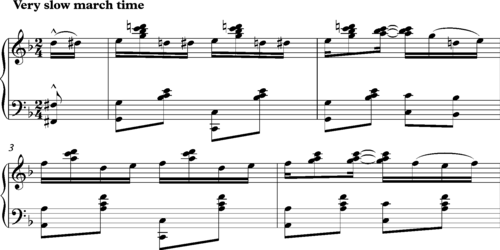 Scott Joplin, from Wall Street Rag