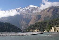 Gandaki River in Nepal