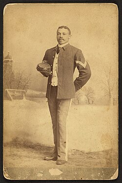 Soldier of the 25th Infantry (photo c. 1884–90)