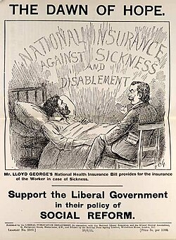Leaflet promoting the National Insurance Act 1911