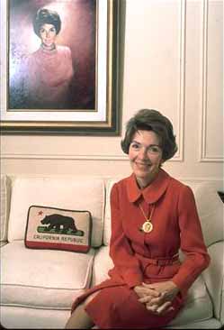 Reagan as the first lady of California