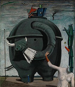 Max Ernst, The Elephant Celebes, 1921