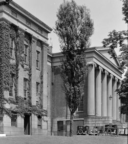 Ithiel Town Building (former orphanage) seen here in 1934