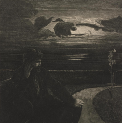 On Death, Part One, by Max Klinger which depicts life's ephemeral nature.[165]