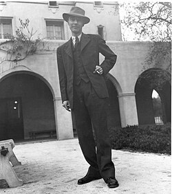 J. Robert Oppenheimer at Caltech in 1930