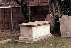 Halley's grave
