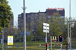 Hotel Belvoir, Nijmegen, Netherlands; Simone's apartment between 1988 and 1991 was next to this building.