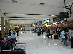 Terminal A check-in hall, 2009
