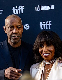 Denzel and Pauletta Washington in 2024