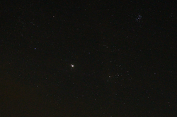 Conjunction of Mars with Jupiter on August 15, 2024