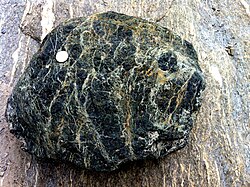 Serpentinite from the Maurienne valley, Savoie, French Alps