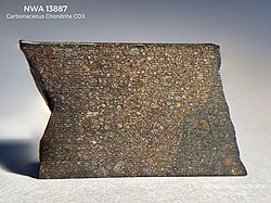 Chondrules in the Carbonaceous Chondrite NWA 13887