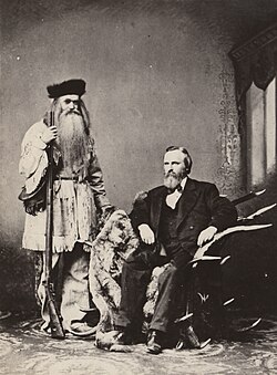 Kinman and Governor Rutherford B. Hayes on September 18, 1876