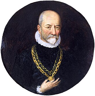 Portrait of Montaigne c. 1590 by an anonymous artist
