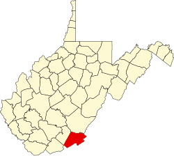 Monroe County map
