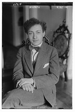 Heifetz in 1917