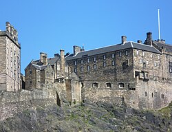 The Queen Anne Building (centre-right)
