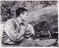 Corman on the set of The Trip (1967)