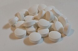 Zinc gluconate supplement pills