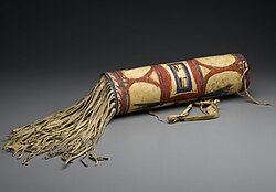Headdress Case, Blackfoot (Native American), late 19th century, Brooklyn Museum